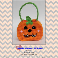 Mini Halloween Pumpkin Basket