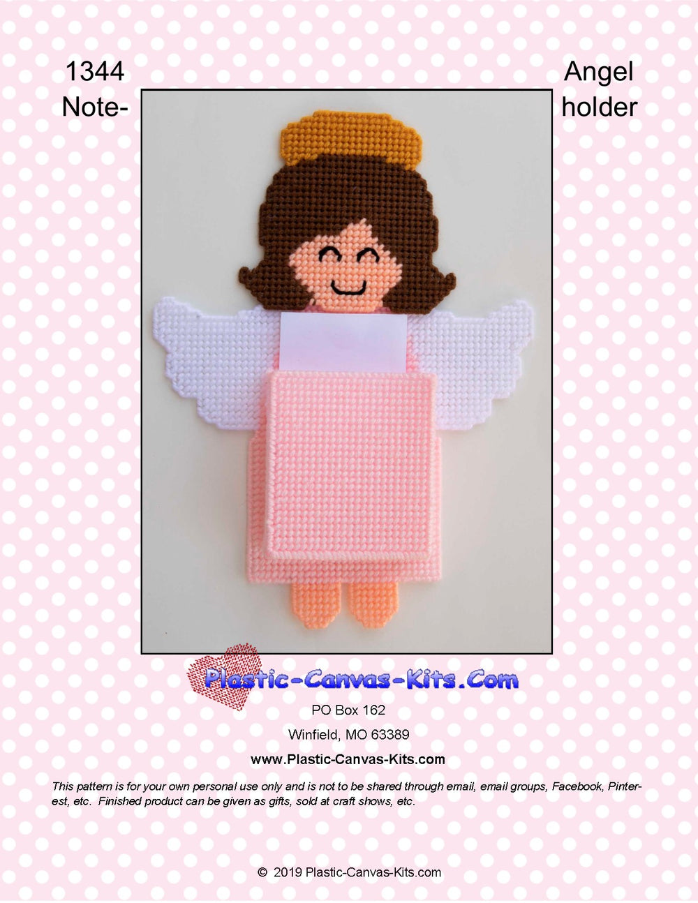 Angel Note Holder