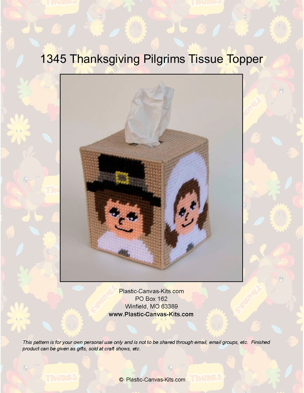 Pilgrims Tissue Topper