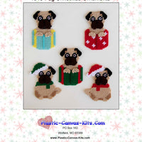 Pug Christmas Ornaments