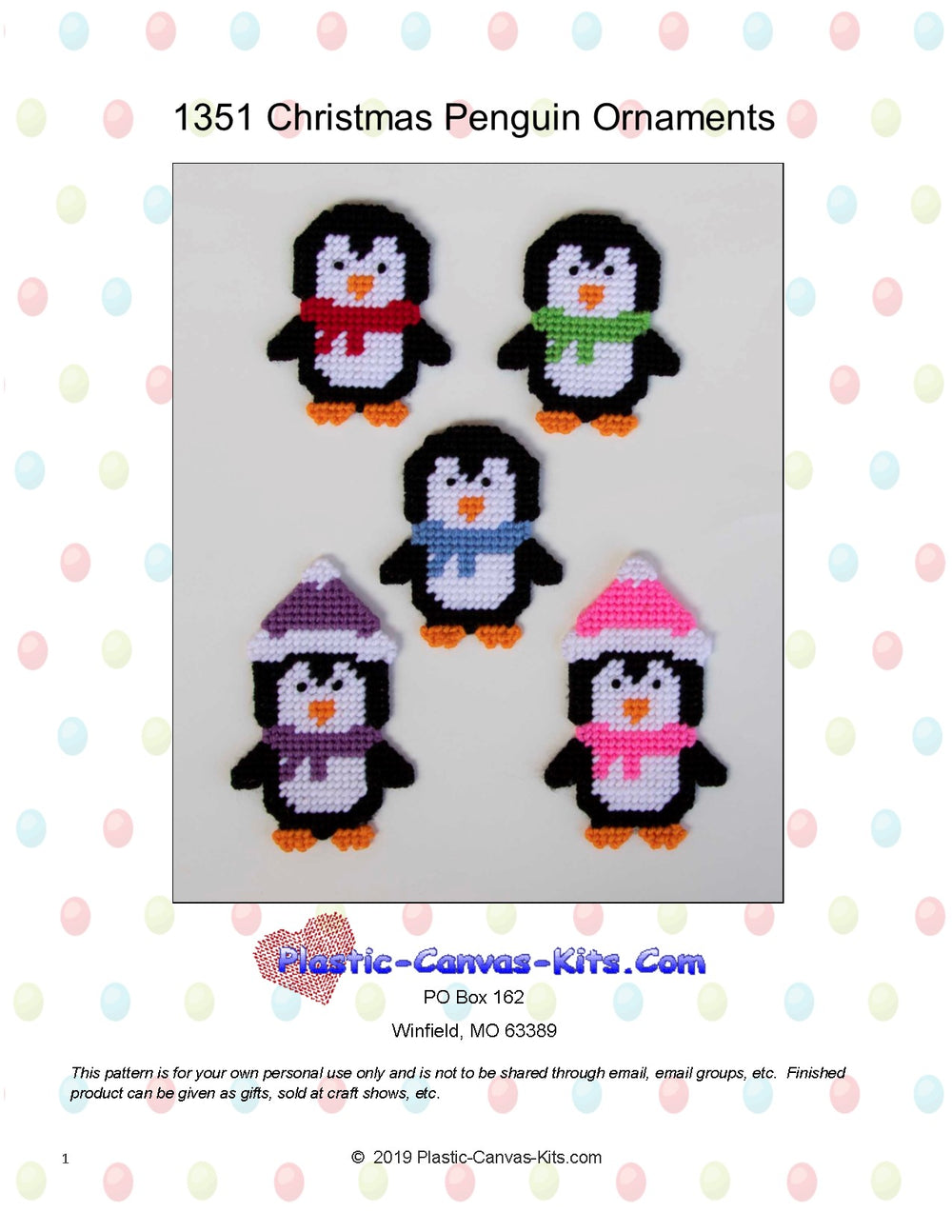 Penguin Christmas Ornaments