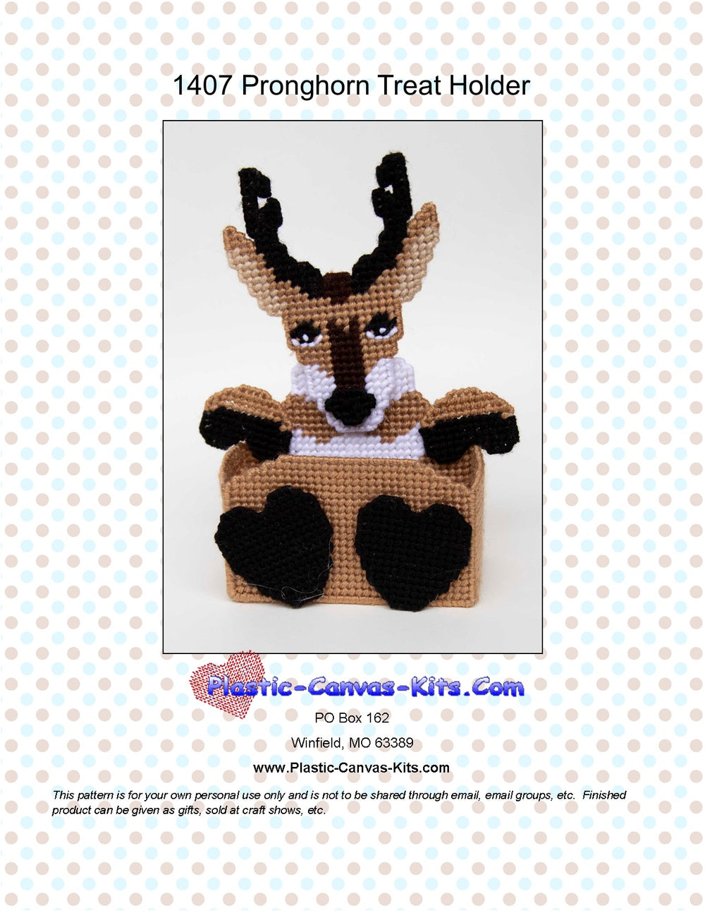 Pronghorn Treat Holder