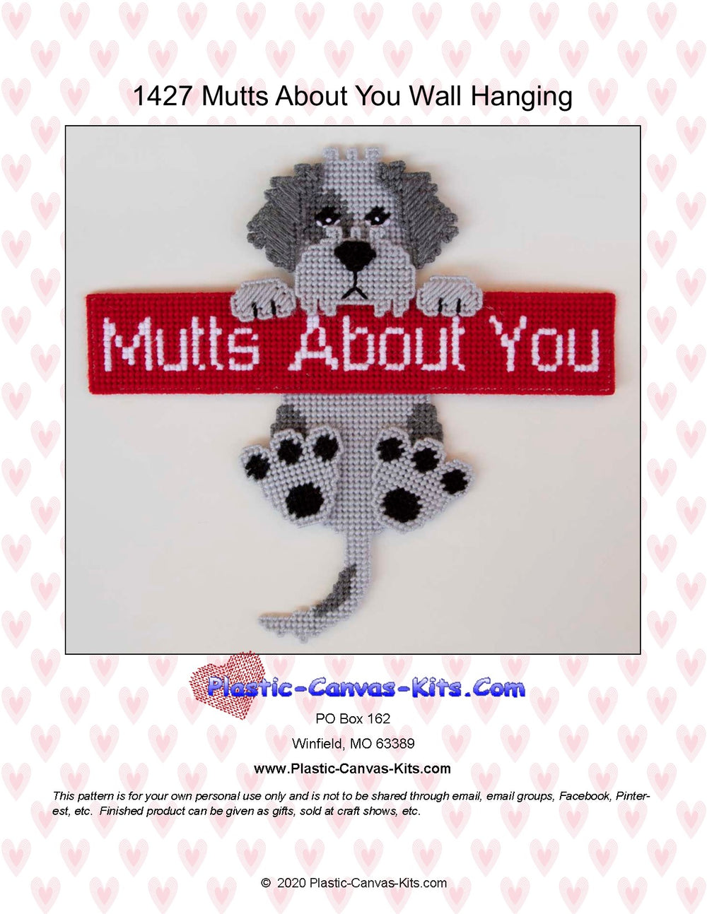 Mutts About You Wall Hanging