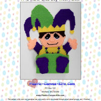 Mardi Gras Boy Treat Holder