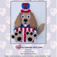 Patriotic Dog Treat Holder