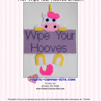 Unicorn-Wipe Your Hooves