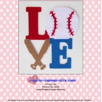 Baseball Love Wall Hanging