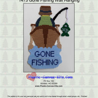 Gone Fishing Wall Hanging