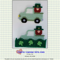 St. Patrick's Day Truck Coaster Set