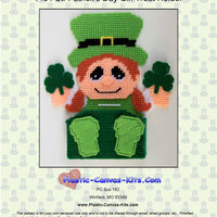 St. Patrick's Day Girl Treat Holder