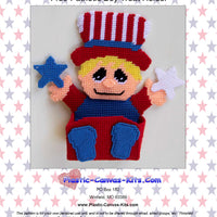 Patriotic Boy Treat Holder