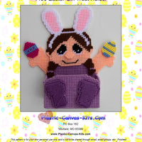 Easter Girl Treat Holder