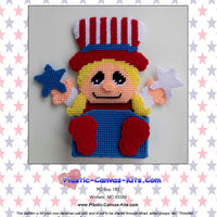 Patriotic Girl Treat Holder