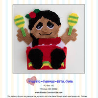 Cinco de Mayo Girl Treat Holder