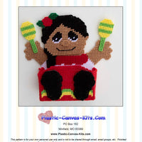 Cinco de Mayo Girl Treat Holder