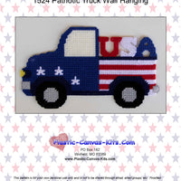 Patriotic Truck Wall Hanging