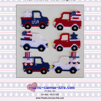 Patriotic Truck Magnets