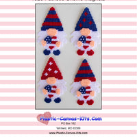 Patriotic Gnome Magnets