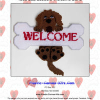 Labradoodle Welcome Bone