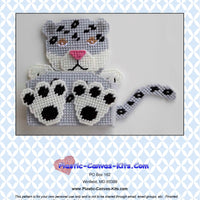 Snow Leopard Treat Holder