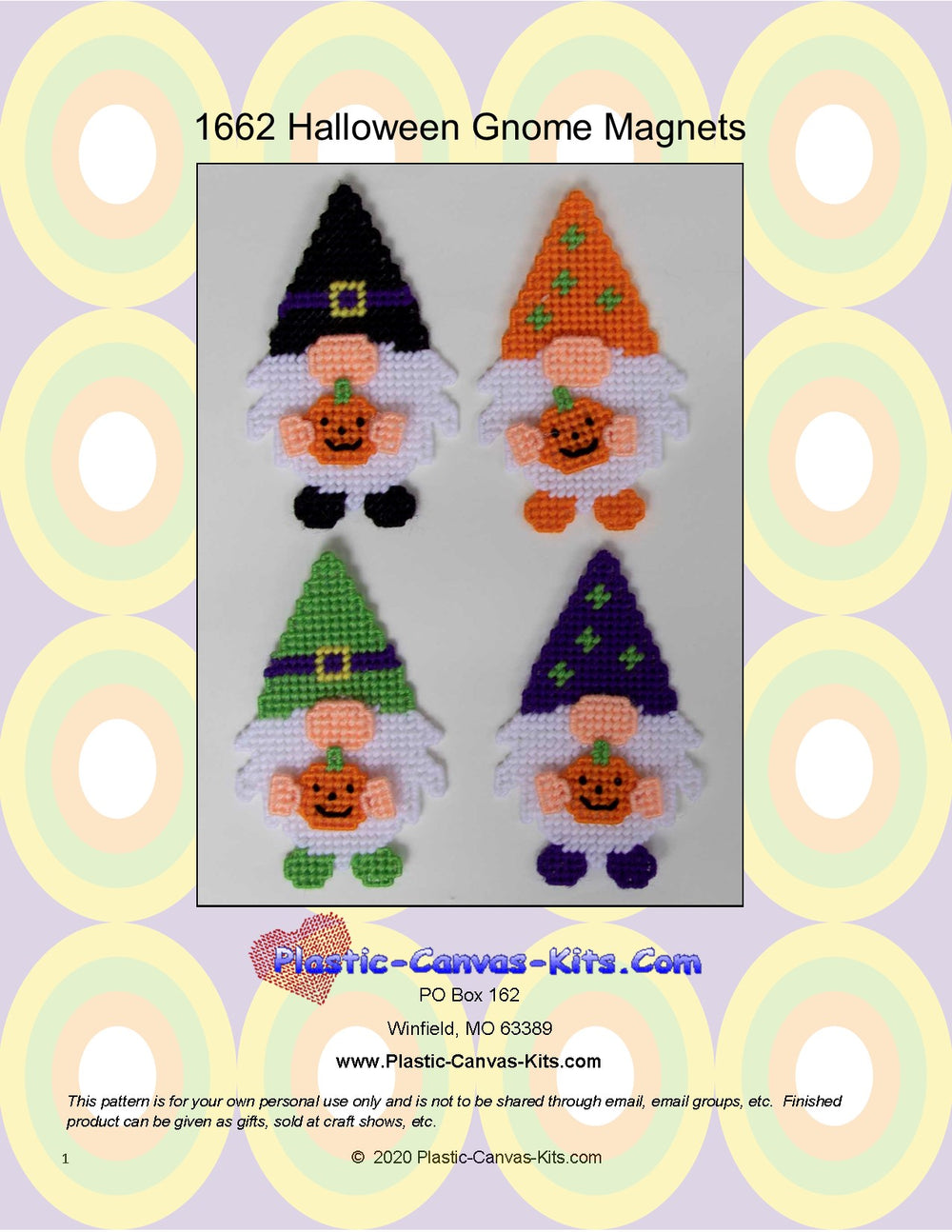 Halloween Gnome Magnets