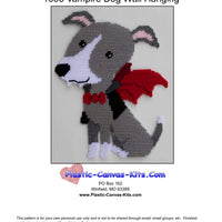 Vampire Dog Wall Hanging