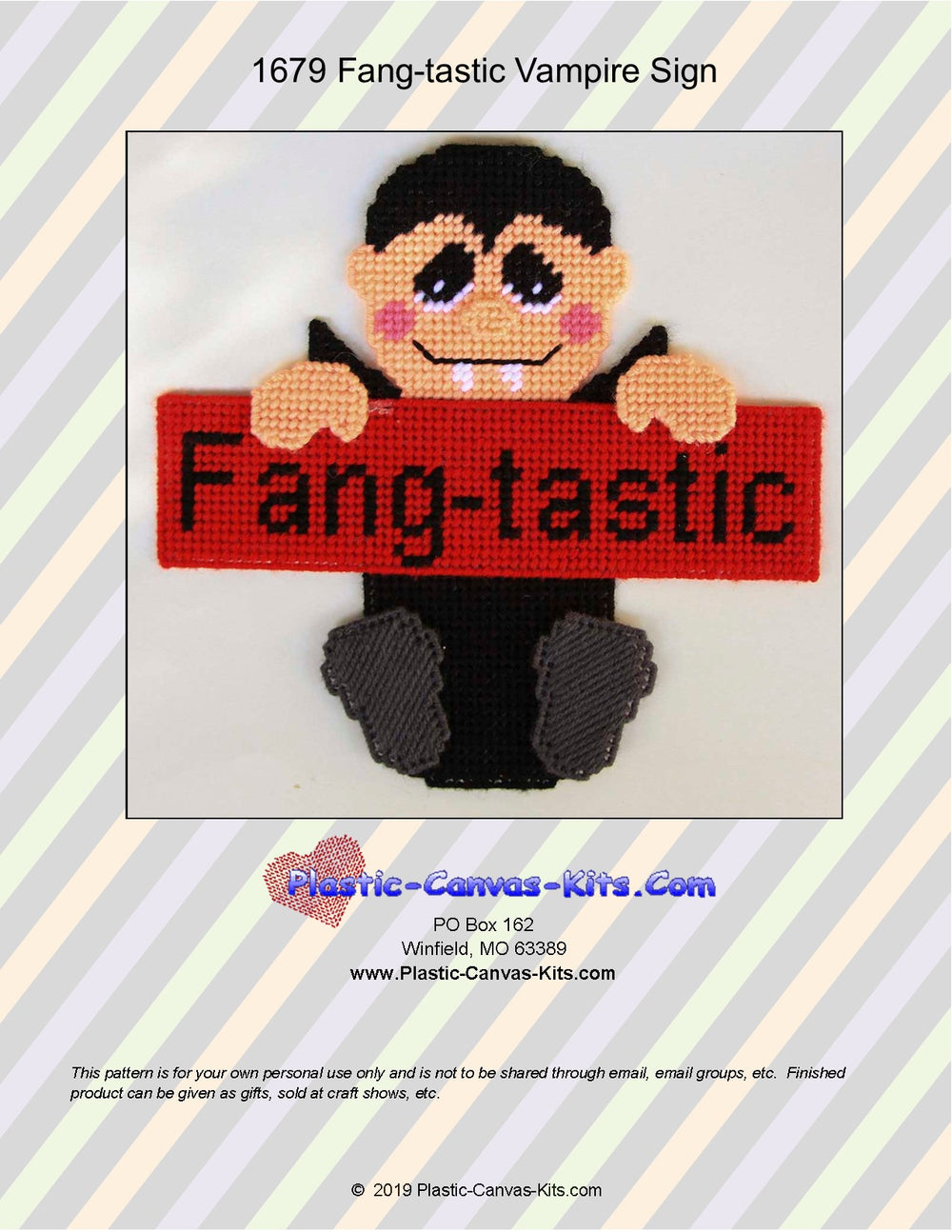 Fang-tastic Vampire Sign