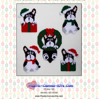 Boston Terrier Christmas Ornaments