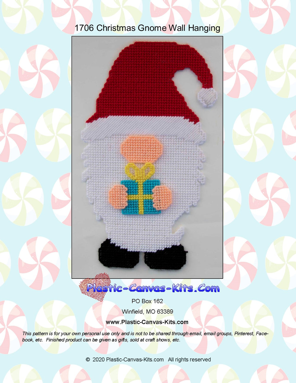 Christmas Gnome Wall Hanging