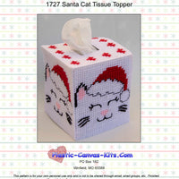 Santa Cat Tissue Topper