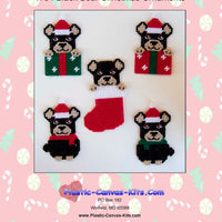 Black Bear Christmas Ornaments
