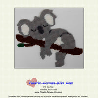 Sleeping Koala Bear Wall Hanging