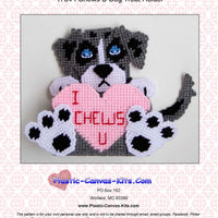 Valentine's Day I Chews U Dog Treat Holder