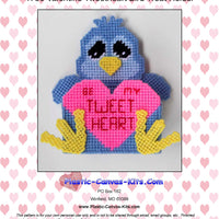 Valentine's Day Tweetheart Bird Treat Holder