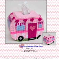 Valentine's Day Camper Tissue Topper