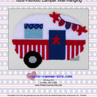 Patriotic Camper Wall Hanging