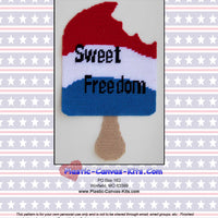 Sweet Freedom Popsicle Wall Hanging