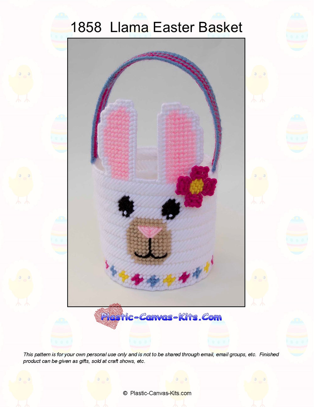 Llama Easter Basket