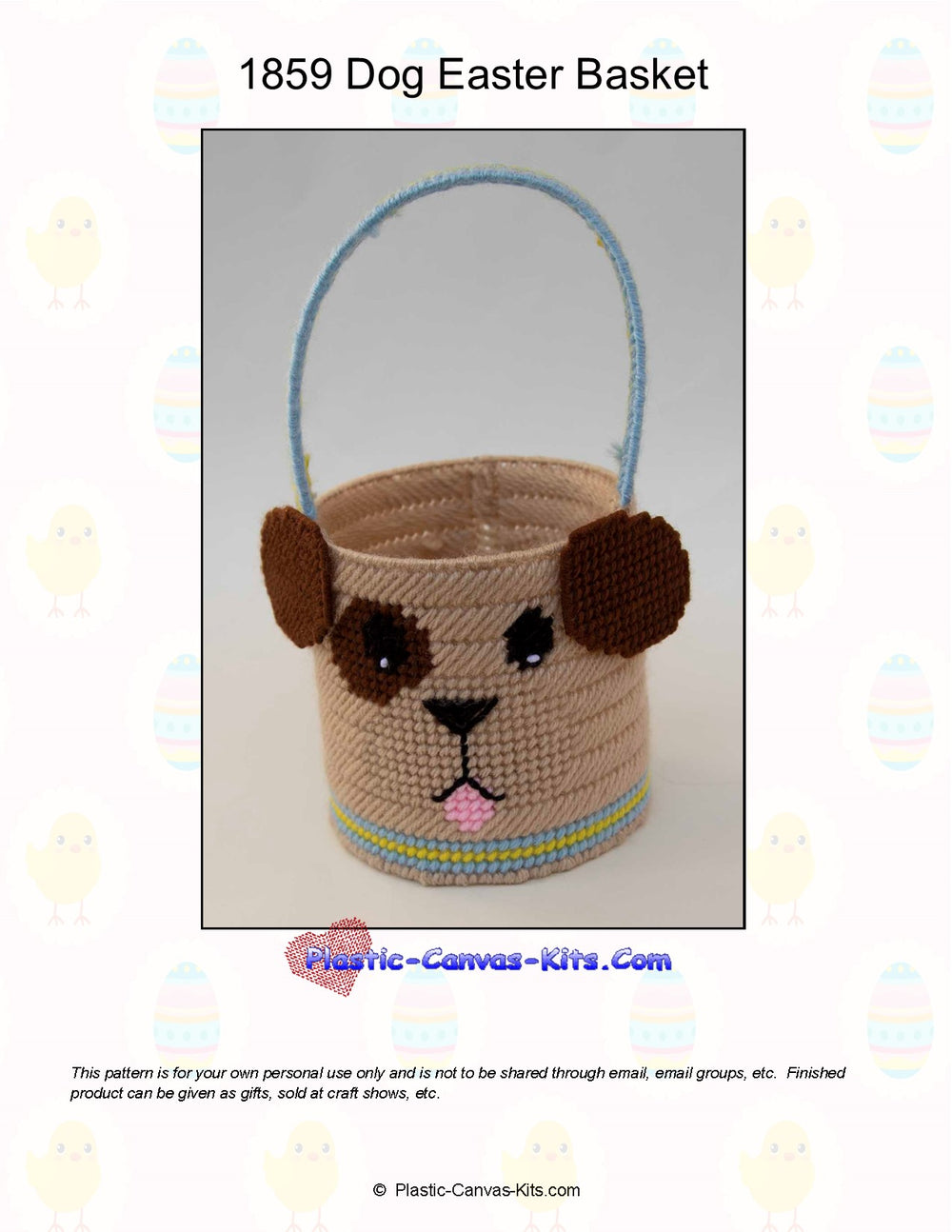 Puppy Dog Easter Basket