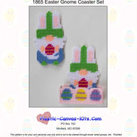 Easter Gnome Coaster Set