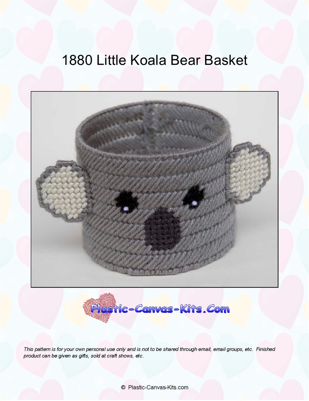 Little Koala Bear Basket