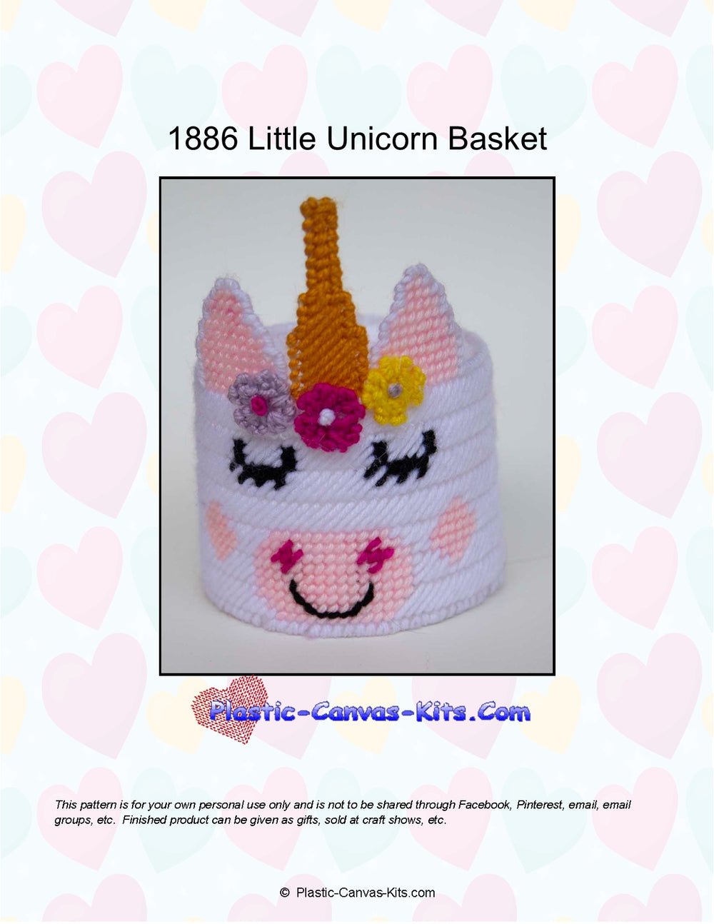 Little Unicorn Basket