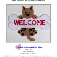 Norwich Terrier Welcome Bone