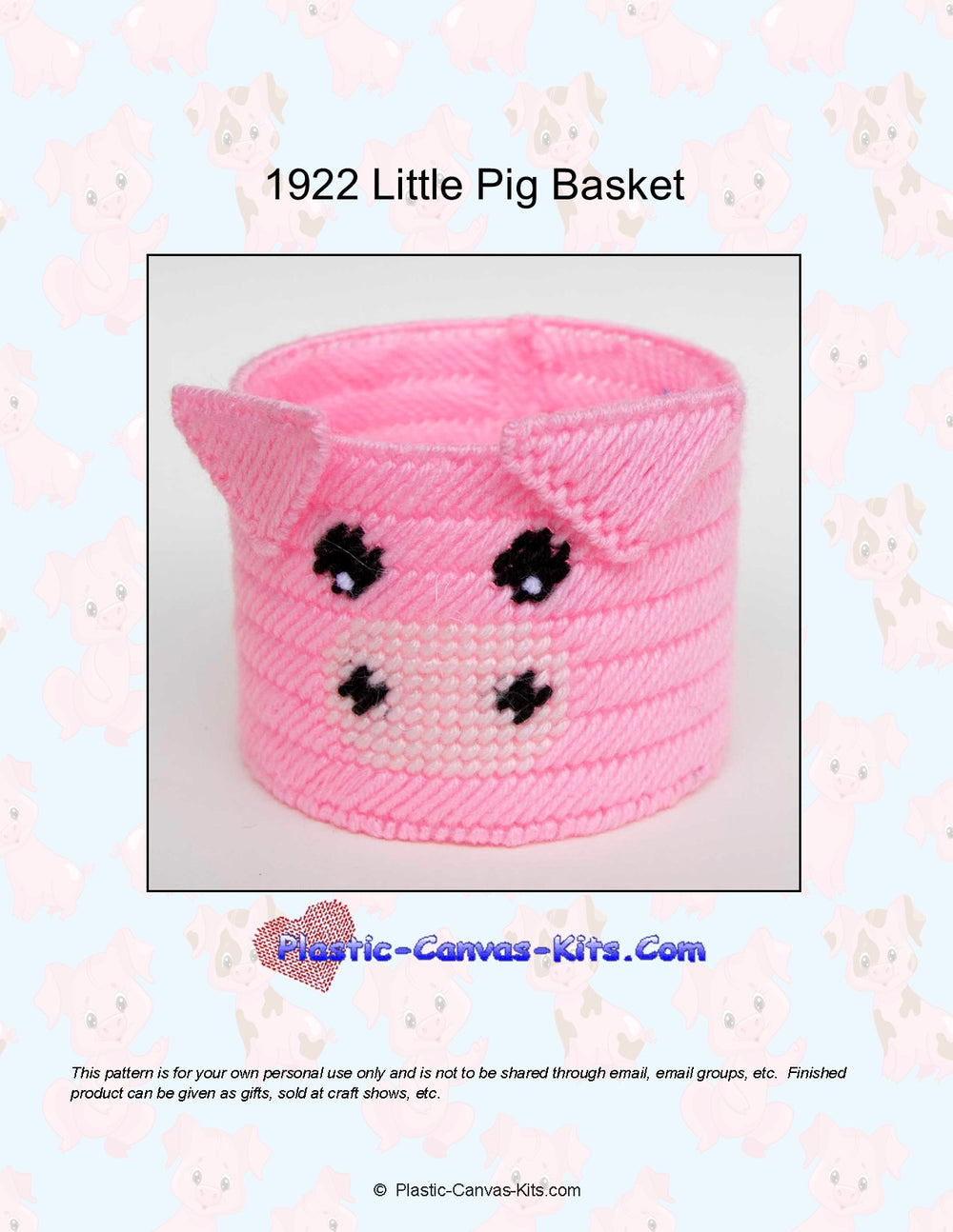 Little Pig Basket