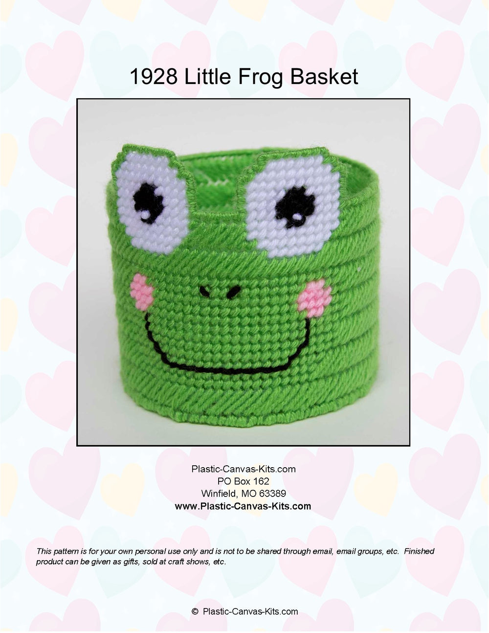 Little Frog Basket