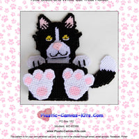 Black and White Cat Treat Holder