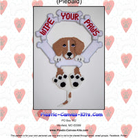 Dachshund (Piebald) Wipe Your Paws