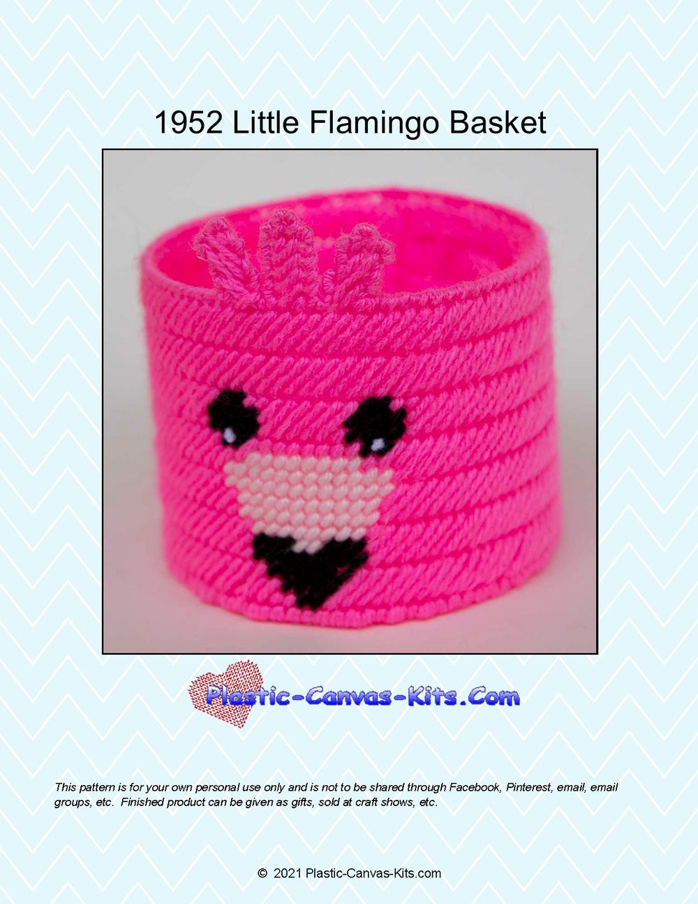 Little Flamingo Basket