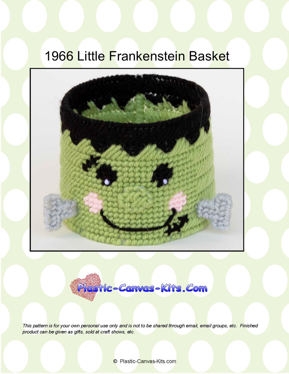 Little Frankenstein Basket