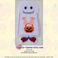 Ghost Trick or Treater Wall Hanging